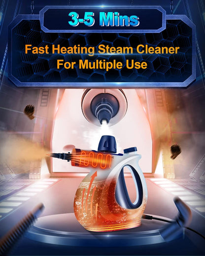 Steamora™ High-Pressure Multi-Surface Steam Cleaner Pro